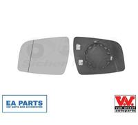 Mirror Glass, outside mirror for OPEL ZAFIRA VAN WEZEL 3796837 fits Left