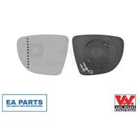Mirror Glass, outside mirror for RENAULT CAPTUR CLIO ZOE VAN WEZEL 4373837