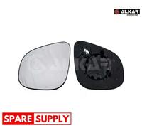 MIRROR GLASS, OUTSIDE MIRROR FOR RENAULT KANGOO ALKAR 6471698 FITS LEFT