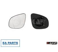 Mirror Glass, outside mirror for RENAULT KANGOO ALKAR 6481698 fits Left