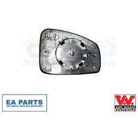 Mirror Glass, outside mirror for RENAULT MEGANE VAN WEZEL 4377837 fits Left NEW
