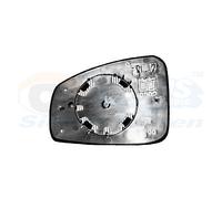 MIRROR GLASS, OUTSIDE MIRROR FOR RENAULT MEGANE VAN WEZEL 4377838 FITS RIGHT