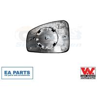 Mirror Glass, outside mirror for RENAULT MEGANE VAN WEZEL 4377838 fits Right NEW