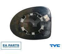 Mirror Glass, outside mirror for RENAULT SYMBOL TYC 328-0131-1 fits Right