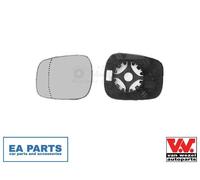Mirror Glass, outside mirror for RENAULT VAN WEZEL 4311830 fits Left, Right NEW
