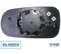 Mirror Glass, outside mirror for SAAB 9-3X TYC 330-0002-1 fits Left