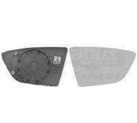 MIRROR GLASS, OUTSIDE MIRROR FOR SEAT ARONA IBIZA VAN WEZEL 4946838 FITS RIGHT