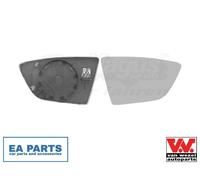 Mirror Glass, outside mirror for SEAT ARONA VAN WEZEL 4946838 fits Right