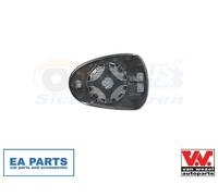 MIRROR GLASS, OUTSIDE MIRROR FOR SEAT LEON VAN WEZEL 4940838 FITS RIGHT