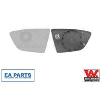 Mirror Glass, outside mirror for SEAT LEON VAN WEZEL 4946837 fits Left