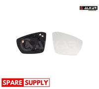 MIRROR GLASS, OUTSIDE MIRROR FOR SKODA OCTAVIA ALKAR 6432531 FITS RIGHT