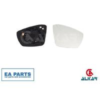 Mirror Glass, outside mirror for SKODA OCTAVIA ALKAR 6432531 fits Right