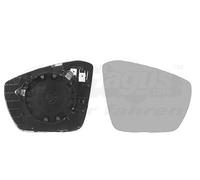 MIRROR GLASS, OUTSIDE MIRROR FOR SKODA OCTAVIA VAN WEZEL 7624838 FITS RIGHT