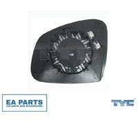 Mirror insert glass Right Convex 328-0225-1 TYC for SMART RENAULT
