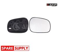 MIRROR GLASS, OUTSIDE MIRROR FOR SUZUKI ESCUDO ALKAR 6432992 FITS RIGHT