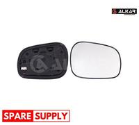 MIRROR GLASS, OUTSIDE MIRROR FOR SUZUKI ESCUDO ALKAR 6432992 FITS RIGHT