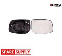 MIRROR GLASS, OUTSIDE MIRROR FOR TOYOTA AURIS ALKAR 6432957 FITS RIGHT