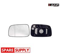 MIRROR GLASS, OUTSIDE MIRROR FOR TOYOTA AVENSIS COROLLA ALKAR 6431265 FITS LEFT