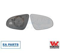 Mirror Glass, outside mirror for TOYOTA AYGO VAN WEZEL 0919838 fits Right
