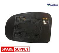 MIRROR GLASS, OUTSIDE MIRROR FOR TOYOTA IQ ABAKUS 3938G04 FITS RIGHT