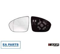 Mirror Glass, outside mirror for VAUXHALL MERIVA ALKAR 6431754 fits Left