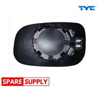 MIRROR GLASS, OUTSIDE MIRROR FOR VOLVO C30 C70 S40 S60 TYC 338-0042-1 FITS LEFT