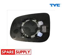 MIRROR GLASS, OUTSIDE MIRROR FOR VOLVO C30 C70 S40 S60 TYC 338-0048-1 FITS LEFT