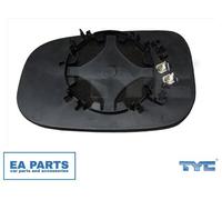 Mirror Glass, outside mirror for VOLVO C30 TYC 338-0042-1 fits Left