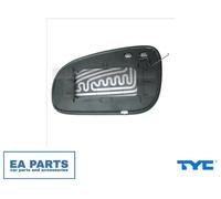 Mirror Glass, outside mirror for VOLVO S60 TYC 338-0056-1 fits Left