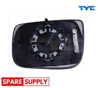 MIRROR GLASS, OUTSIDE MIRROR FOR VOLVO XC60 I SUV TYC 338-0058-1 FITS LEFT