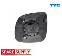 MIRROR GLASS, OUTSIDE MIRROR FOR VW AMAROK CARAVELLE TYC 337-0190-1 FITS LEFT