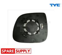 MIRROR GLASS, OUTSIDE MIRROR FOR VW AMAROK CARAVELLE TYC 337-0194-1 FITS LEFT