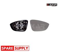 MIRROR GLASS, OUTSIDE MIRROR FOR VW BEETLE BORA CC EOS ALKAR 6432133 FITS RIGHT