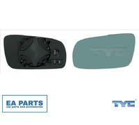 Mirror Glass, outside mirror for VW BORA CABRIO DERBY III CLASSIC TYC 337-0255-1