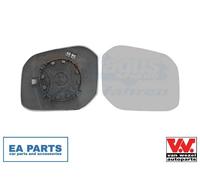 Mirror Glass, outside mirror for VW CADDY VAN WEZEL 5854838 fits Right NEW