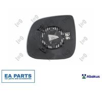 Mirror Glass, outside mirror for VW EUROVAN T5 ABAKUS 4052G04 fits Right