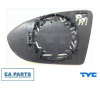 Mirror Glass, outside mirror for VW GOLF ALLTRACK TYC 337-0234-1 fits Left NEW
