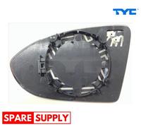 MIRROR GLASS, OUTSIDE MIRROR FOR VW GOLF SPORTSVAN VII TYC 337-0234-1 FITS LEFT