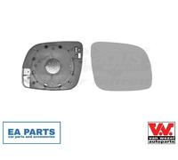 Mirror Glass, outside mirror for VW LUPO POLO VAN WEZEL 5825838 fits Right