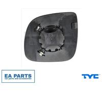 Mirror Glass, outside mirror for VW MULTIVAN TRANSPORTER TYC 337-0190-1