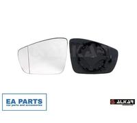 Mirror Glass, outside mirror for VW POLO ALKAR 6451123 fits Left NEW