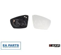 Mirror Glass, outside mirror for VW T-CROSS T-ROC ALKAR 6432531 fits Right