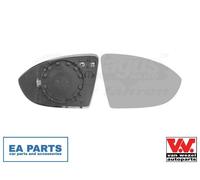 Mirror Glass, outside mirror for VW TOURAN VAN VAN WEZEL 5769838 fits Right