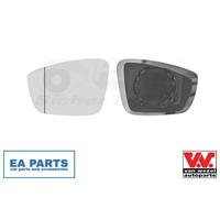 Mirror Glass, outside mirror for VW UP VAN WEZEL 5701831 fits Left