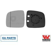 Mirror Glass, outside mirror for VW VAN WEZEL 5896831 fits Left