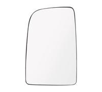 Mirror Glass Replacement 1X For Crafter 2006-2017 Van Glass Upper Convex Push On Rearview Right Left Side Wing Mirror Rearview Mirror Lens(Upper Left)