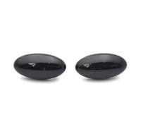 Mirror Glass Replacement For Peugeot 107 206 307 407 607 1007 LED Light Side Marker Dynamic Fender Turn Signal Door Wing Mirror Glass(Dynamic Smoked)