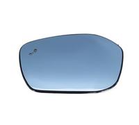 Mirror Glasses Compatible With Civic 2016 2017 2018 2019 Heated Auto Side Car For Wing Mirror Blue Glass With Blind Spot Parts Accessories(Left Side)