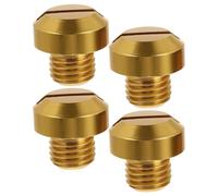 Mirror Golden M10 Plug 4pcs Screws Hole Aluminum Alloy Motorcycle