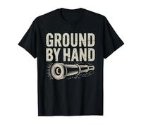 Mirror Grinding Workshop Scene Telescope Maker Illustration T-Shirt